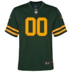 Green Bay Packers Nike Game Alternate Jersey - Custom - Youth