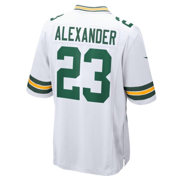 Green Bay Packers Nike Game Road Jersey - White - Jaire Alexander - Mens - Image 2