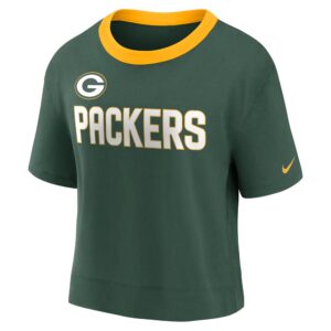 Green Bay Packers Nike High Hip Fashion Top - Womens