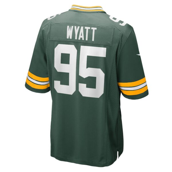 Green Bay Packers Nike Home Game Jersey - Green - Devonte Wyatt - Mens - Image 2
