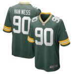 Green Bay Packers Nike Home Game Jersey - Green - Lukas Van Ness- Mens