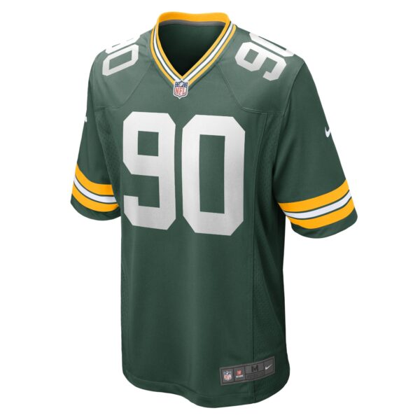 Green Bay Packers Nike Home Game Jersey - Green - Lukas Van Ness- Mens - Image 2