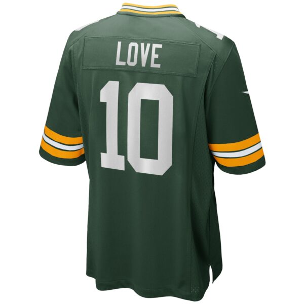 Green Bay Packers Nike  Home Game Jersey - Jordan Love - Mens - Image 2