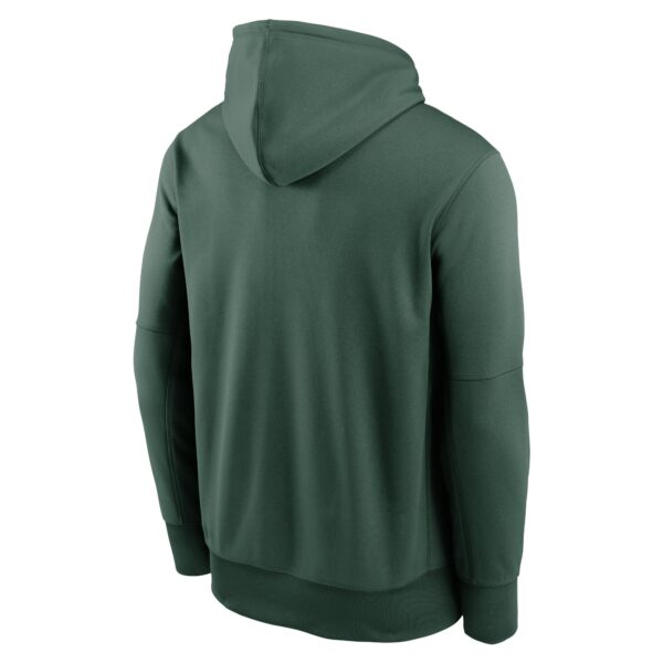 Green Bay Packers Nike Performance Fleece Pullover Hoodie - Mens - Image 3