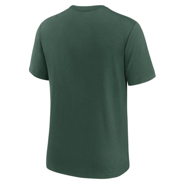 Green Bay Packers Nike Rewind Logo Triblend T-Shirt - Mens - Image 2