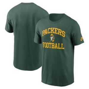 Green Bay Packers Nike Short Sleeve Club Crew Tee - Mens