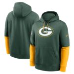 Green Bay Packers Nike Sideline Club Hoodie Team Issue - Mens