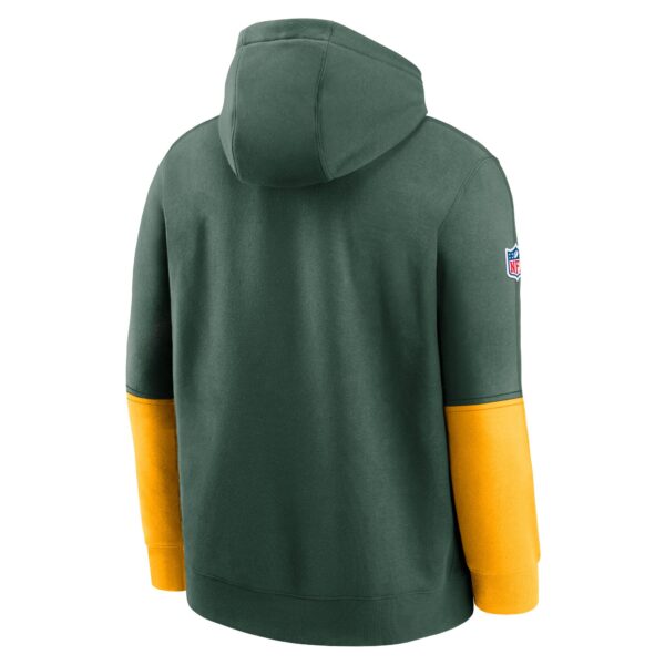 Green Bay Packers Nike Sideline Club Hoodie Team Issue - Mens - Image 3
