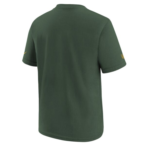 Green Bay Packers Nike Team Issue Sideline T Shirt - Fir - Youth - Image 3