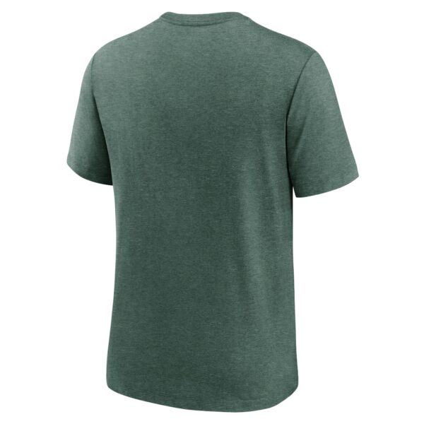 Green Bay Packers Nike Triblend Helmet T-Shirt - Mens - Image 2