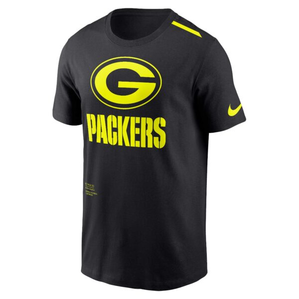 Green Bay Packers Nike VOLT Short Sleeve Dri Fit Cotton T-Shirt - Mens - Image 2