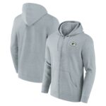 Green Bay Packers Primary Logo Full Zip Hoodie - Mens