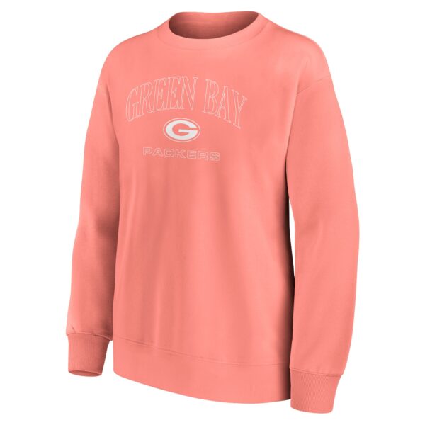 Green Bay Packers Summer In The City Oversized Crew Sweatshirt - Womens - Image 2