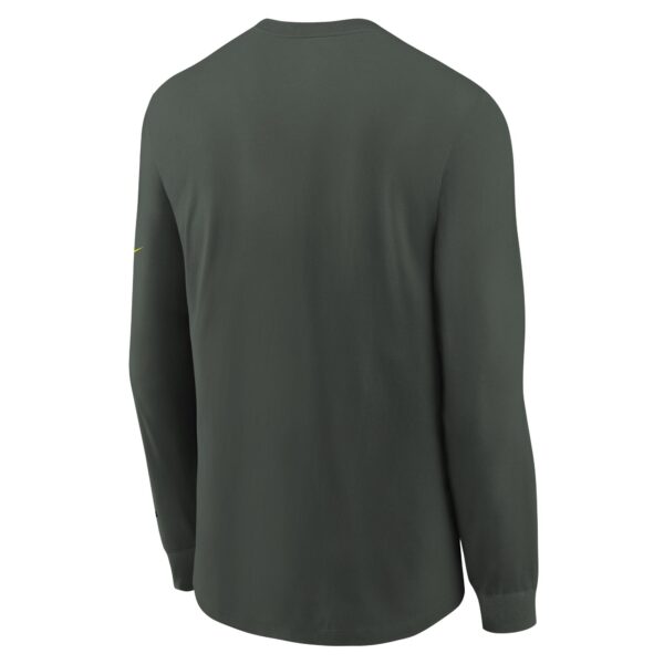 Green Bay Packers Volt Long Sleeve T Shirt - Grey - Youth - Image 3