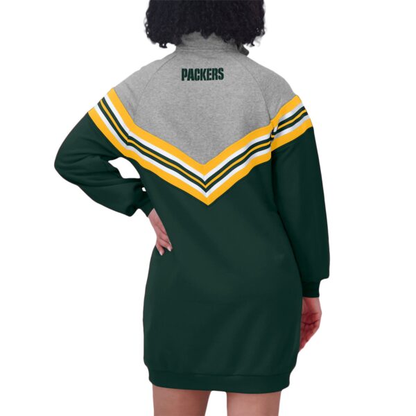 Green Bay Packers WEAR By Erin Andrews Chevron Stripe Dress - Womens - Image 5