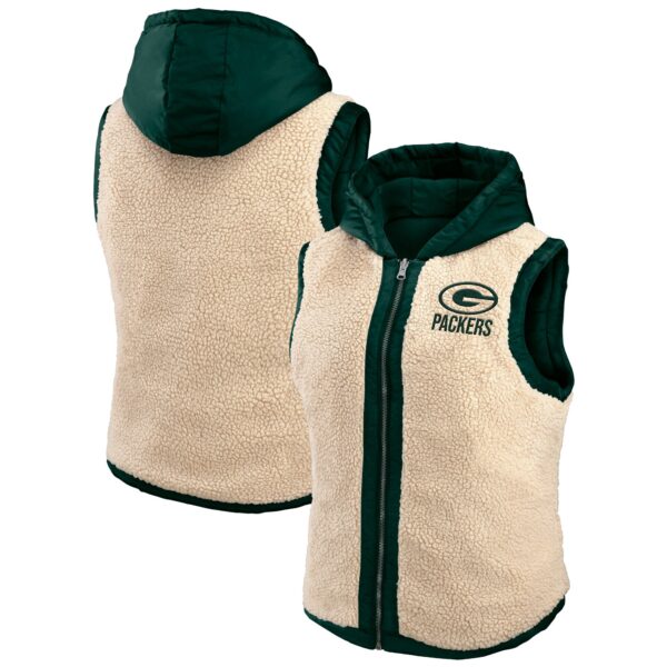 Green Bay Packers WEAR By Erin Andrews Reversible Vest - Womens - Image 3