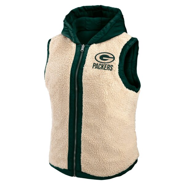 Green Bay Packers WEAR By Erin Andrews Reversible Vest - Womens - Image 4