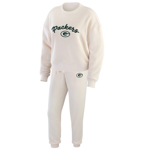 Green Bay Packers WEAR By Erin Andrews Rib Knit Lounge Set - Womens