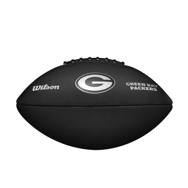 Green Bay Packers Wilson Black Metalic Backyard Ball - Image 4