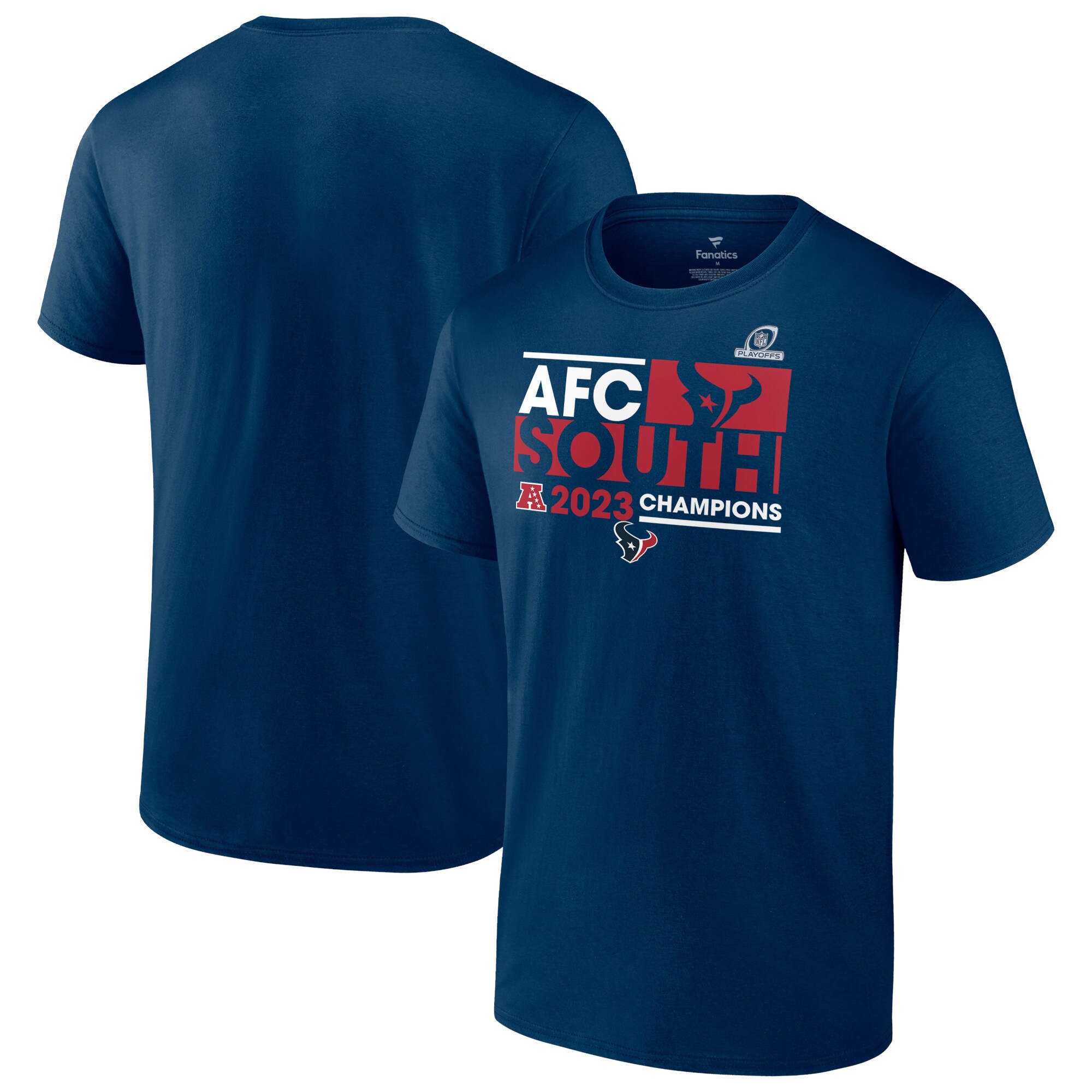 Houston Texans 2023 Division Conquer T-Shirt - Mens