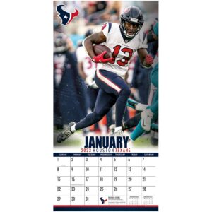 Houston Texans 2023 Wall Calendar - 12 x 12 Inch