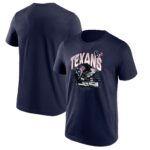 Houston Texans End Around Helmet Graphic T-Shirt - Mens
