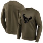 Houston Texans Fashion Preferred Logo Crew Sweatshirt - Big & Tall - Mens