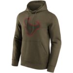 Houston Texans Khaki Colour Pop Graphic Hoodie - Mens