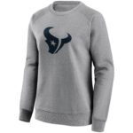 Houston Texans Mono Logo Graphic Crew Sweatshirt - Womens
