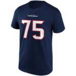 Houston Texans Name & Number Graphic T-Shirt - Odeleye 75 - Mens