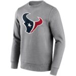 Houston Texans Neutral Colour Logo Crew Sweatshirt - Mens