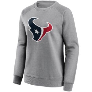 Houston Texans Neutral Colour Logo Crew Sweatshirt - Womens
