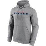 Houston Texans Neutral Colour Wordmark Hoodie - Mens