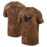 Houston Texans Nike 2023 Short Sleeve Salute to Service Sideline T-Shirt - Mens