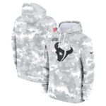 Houston Texans Nike 2024 Salute to Service Club Fleece Hoodie - Mens