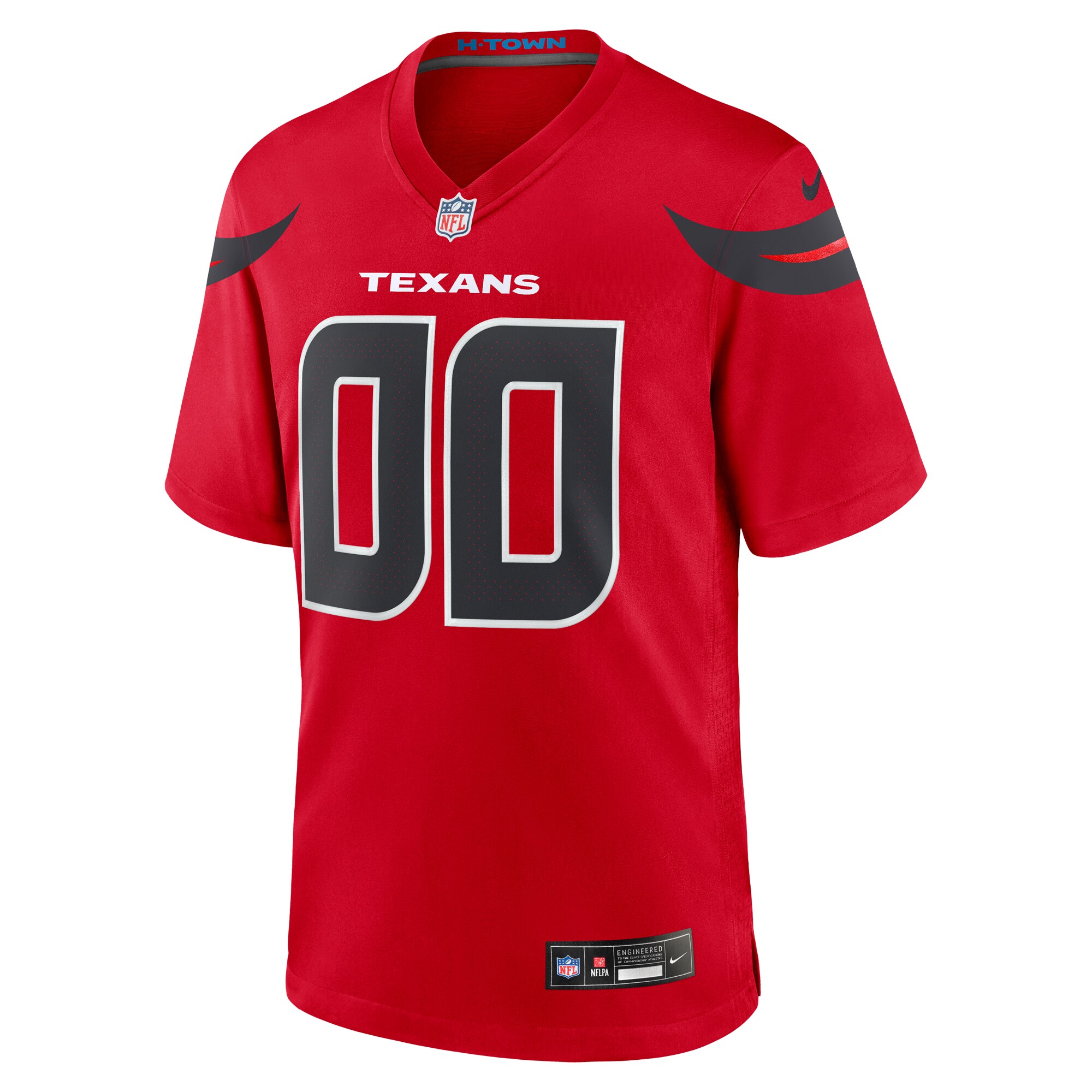 Houston Texans Nike Alternate Game Jersey - Custom - Mens - Image 2