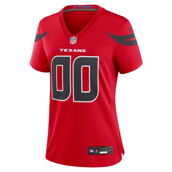 Houston Texans Nike Alternate Game Jersey - Custom - Womens - Image 2