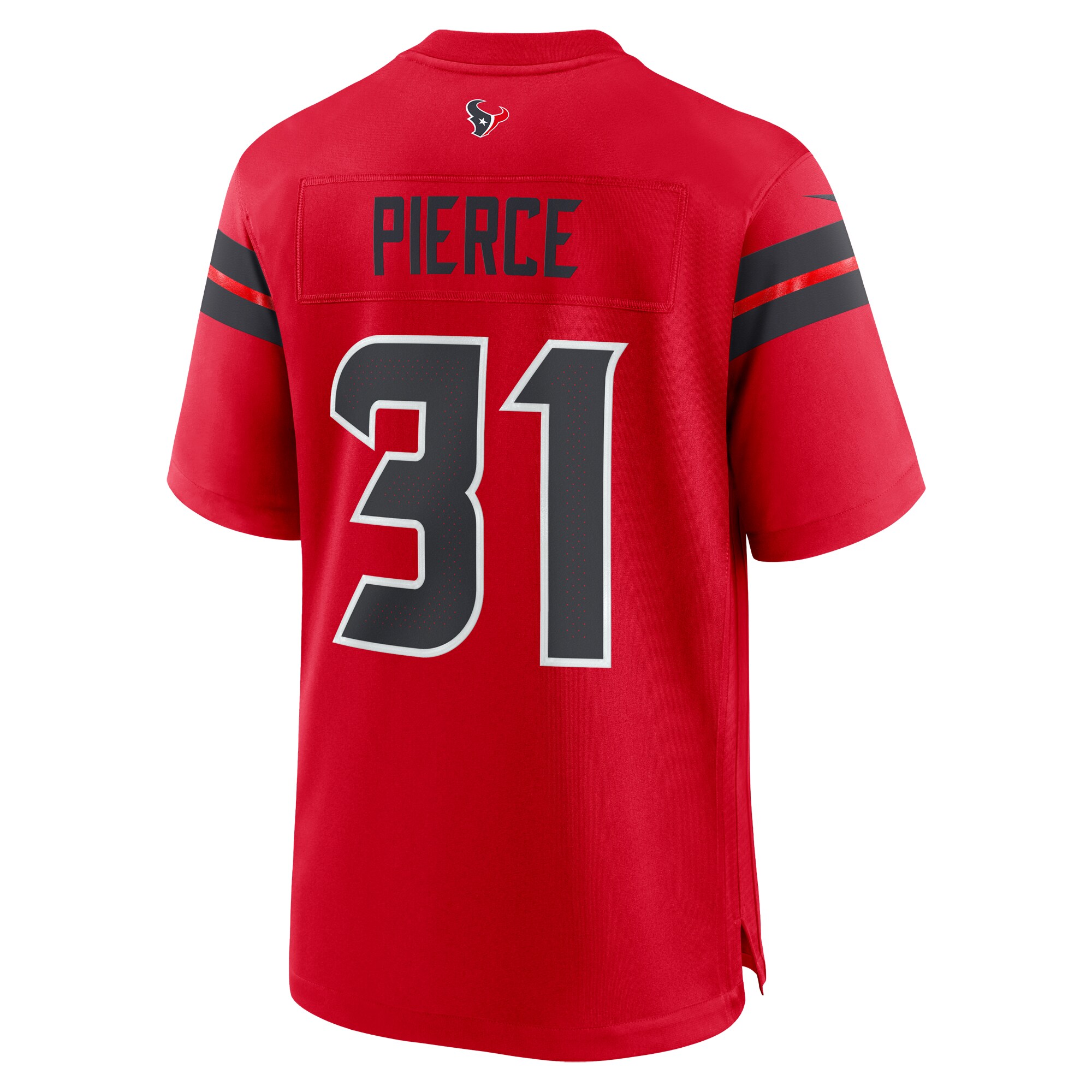 Houston Texans Nike Alternate Game Jersey - Red - Dameon Pierce - Mens - Image 3
