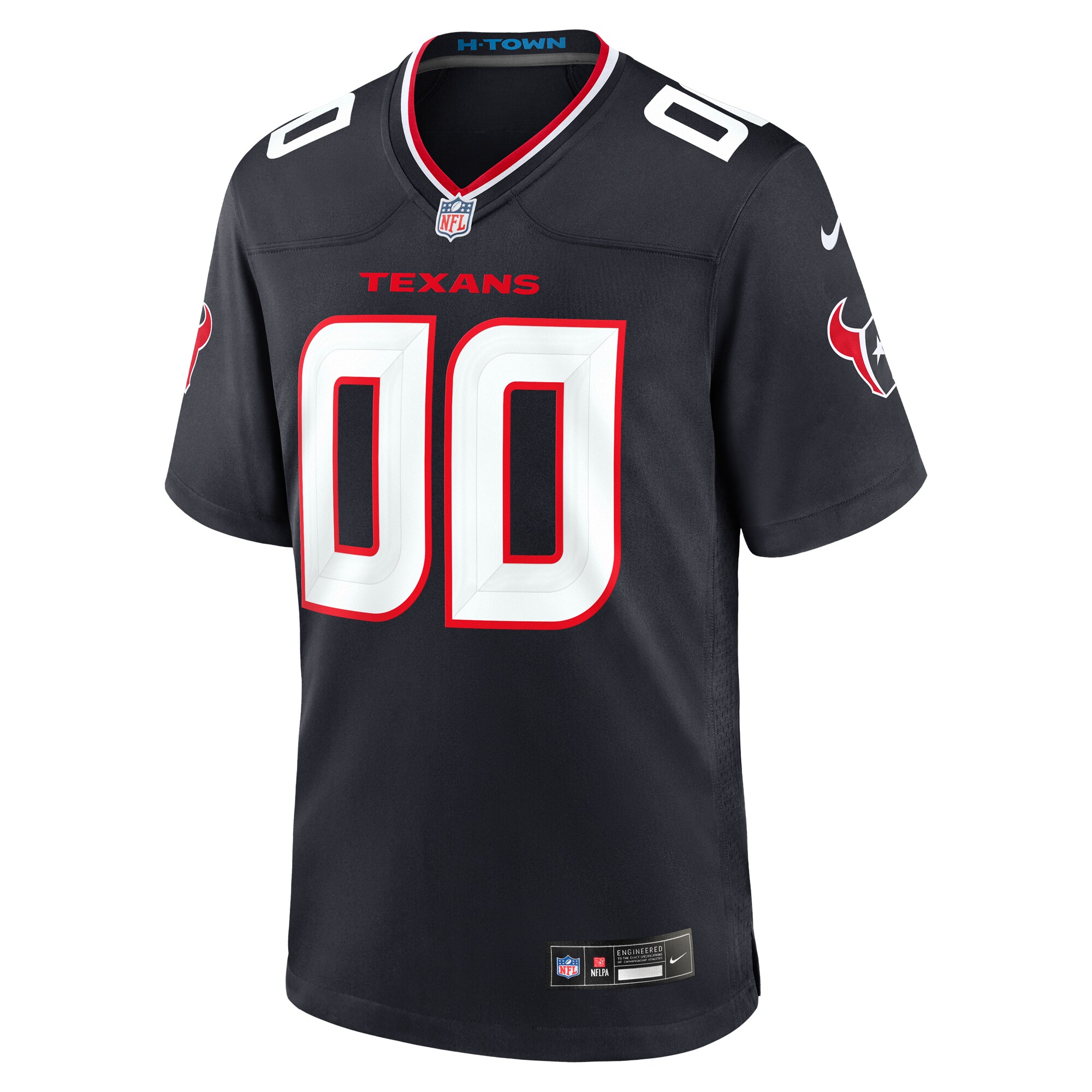 Houston Texans Nike Home Game Jersey - Custom - Mens - Image 2