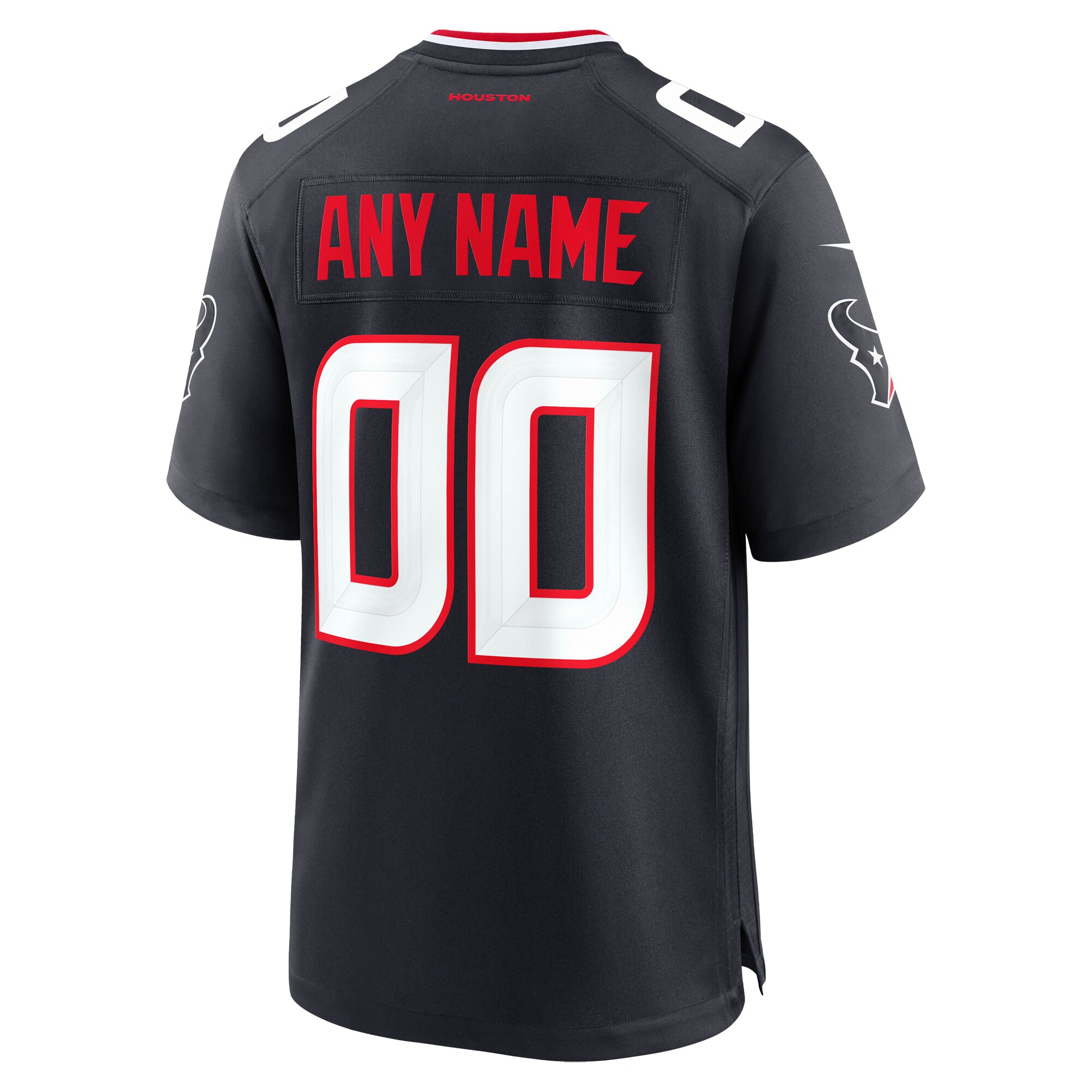 Houston Texans Nike Home Game Jersey - Custom - Mens - Image 3