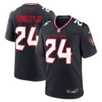 Houston Texans Nike Home Game Jersey - Navy - Derek Stingley Jr. - Mens