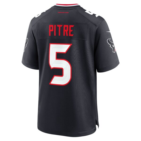 Houston Texans Nike Home Game Jersey - Navy - Jalen Pitre - Mens - Image 3