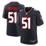 Houston Texans Nike Home Game Jersey - Navy - Will Anderson Jr - Mens