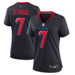 Houston Texans Nike Secondary Alternate Game Jersey - Navy - C.J. Stroud - Womens