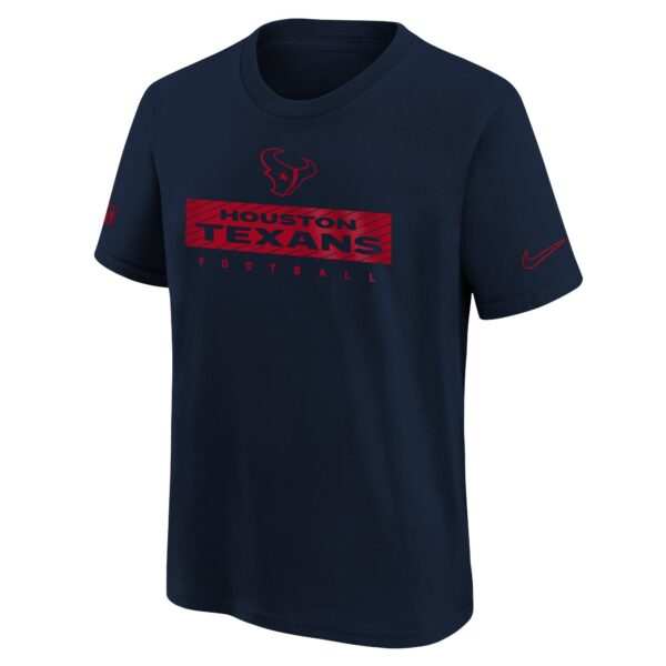 Houston Texans Nike Sideline Team Issue Legend T Shirt - Youth - Image 2