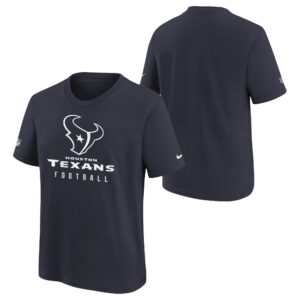 Houston Texans Nike Team Issue Sideline T Shirt - Navy - Youth