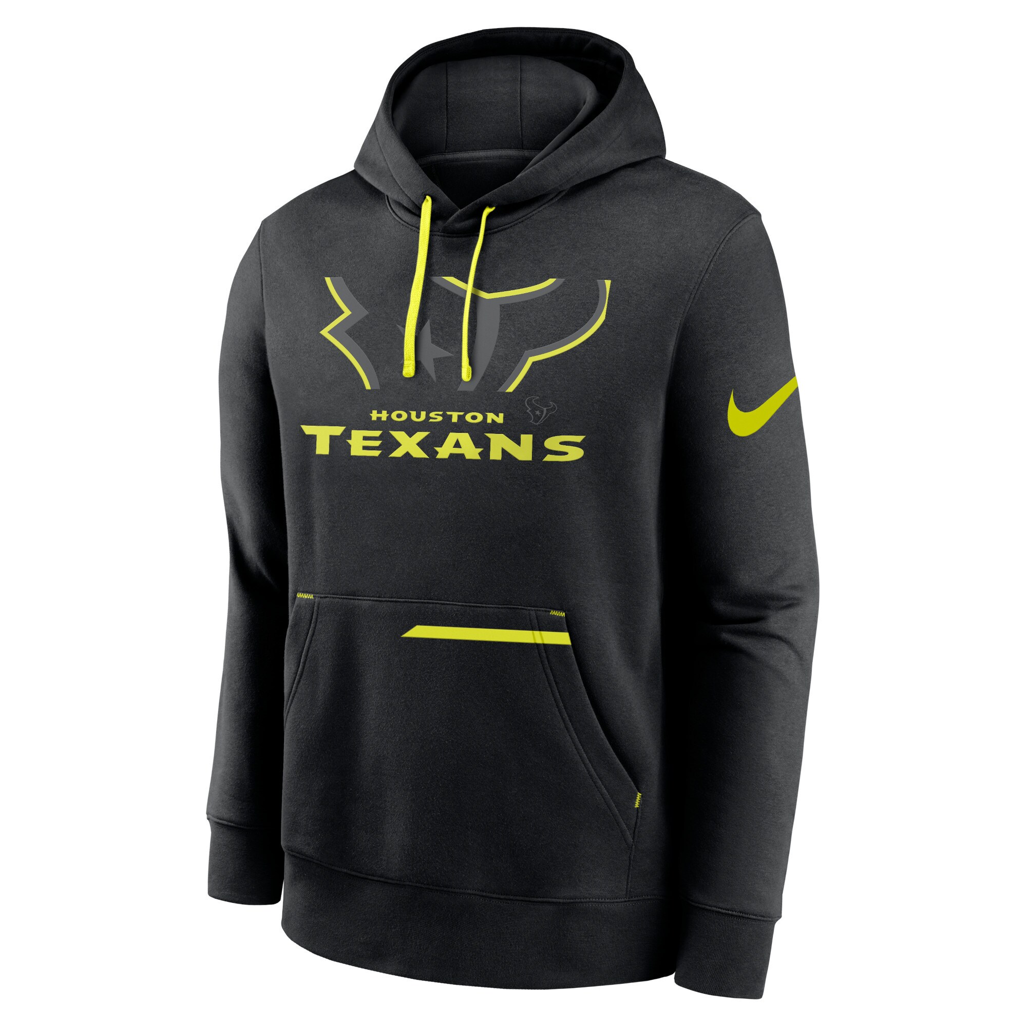 Houston Texans Nike VOLT Pullover Fleece Hoodie - Mens - Image 2