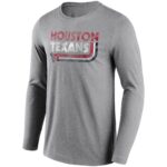 Houston Texans On The Ropes Long Sleeve T-Shirt - Mens