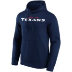 Houston Texans Primary Colour Wordmark Hoodie - Mens