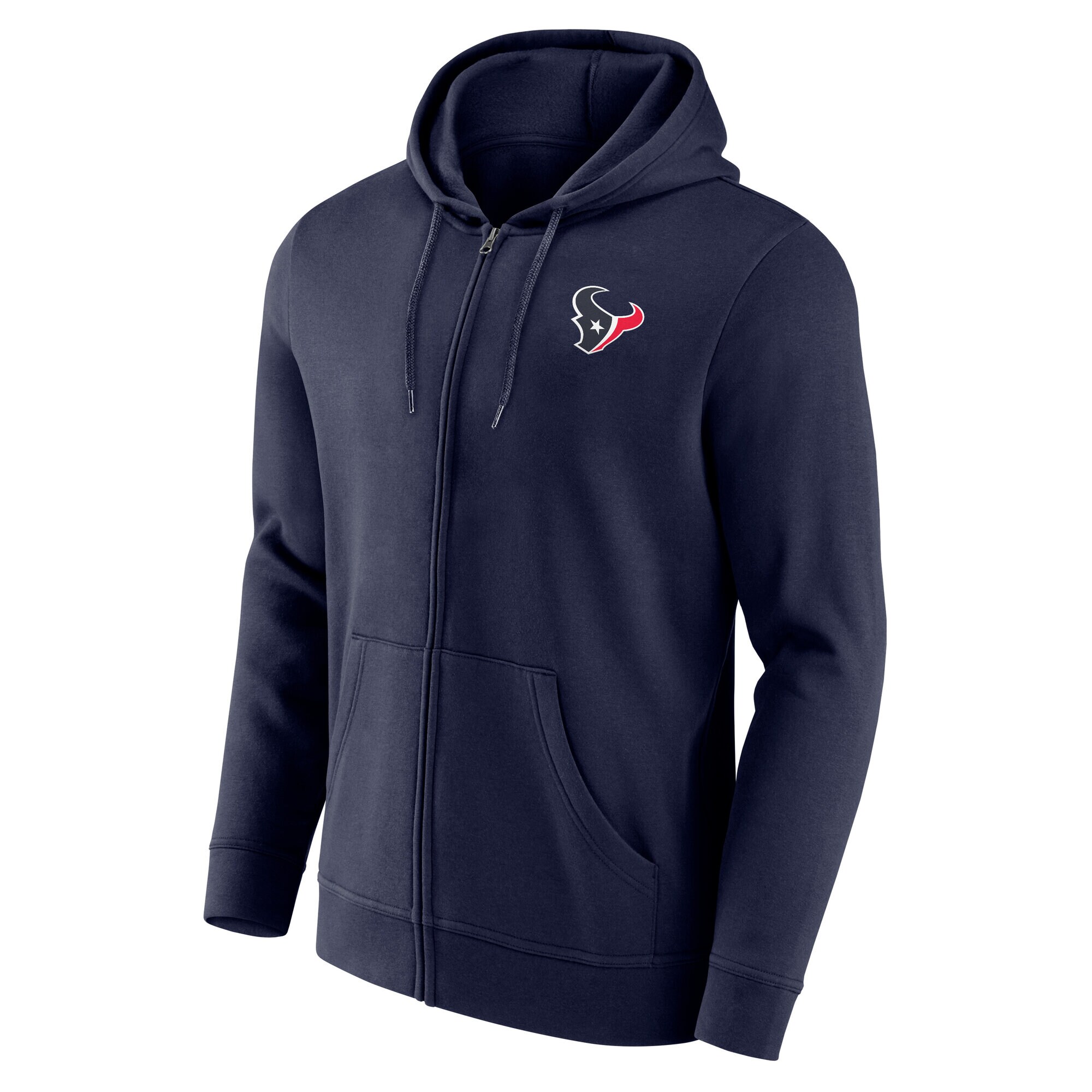 Houston Texans Primary Logo Full Zip Hoodie - Mens - Image 2